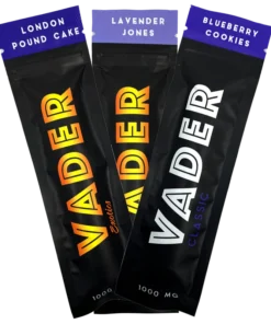 Vader THC Vape – Blue Trio Pack – Mix